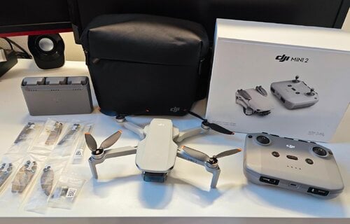 Περισσότερες πληροφορίες για "DJI Mini 2 Fly More Combo σε άψογη κατάσταση"