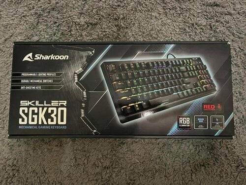 Περισσότερες πληροφορίες για "Sharkoon Skiller SGK30 Red switches"