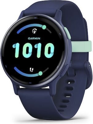 Περισσότερες πληροφορίες για "Garmin Vivoactive 5 (Μπλε/Αλουμίνιο, Πολυμερές)"