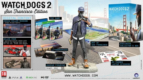 Περισσότερες πληροφορίες για "Watch Dogs 2 - San Francisco Edition"