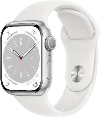 Περισσότερες πληροφορίες για "Apple Watch Series 8 (45mm/LTE/Ασημί/Αλουμίνιο)"