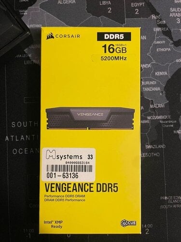 Περισσότερες πληροφορίες για "Corsair vengeance 16GB ddr5"