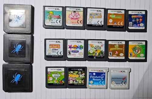 Περισσότερες πληροφορίες για "Παιχνίδια Nintendo Ds + 3 θήκες"