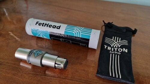 Περισσότερες πληροφορίες για "Triton Audio Fethead - Προενισχυτής Μικροφώνου"