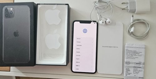Περισσότερες πληροφορίες για "Apple iPhone 11 Pro Max (Γκρι/256 GB)"