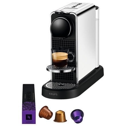 Περισσότερες πληροφορίες για "Καφετιέρα Nespresso CitiZ Platinum C Titan"