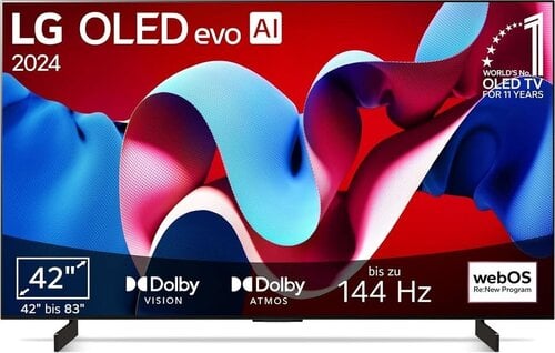Περισσότερες πληροφορίες για "LG OLED evo C4 OLED42C44LA"