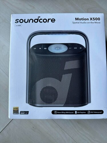 Περισσότερες πληροφορίες για "Anker Soundcore Motion X500 Spatial Audio (σφραγισμένο)"