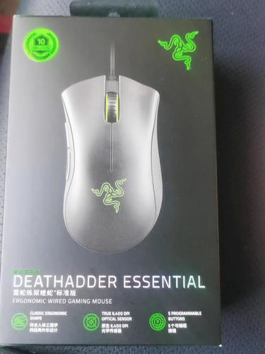 Περισσότερες πληροφορίες για "Razer DeathAdder Essential Gaming Mouse 6400 DPI Optical Sensor"