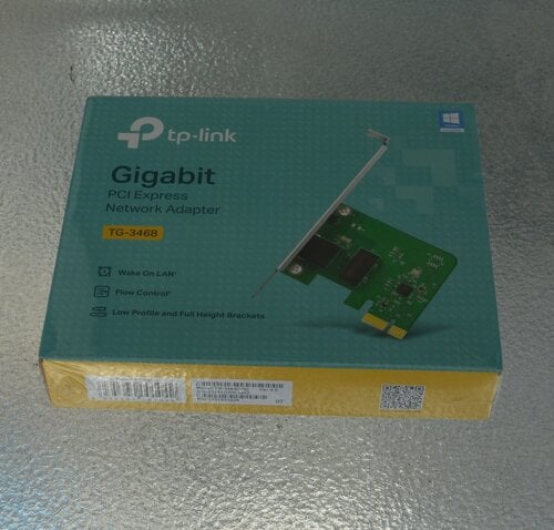 Περισσότερες πληροφορίες για "TP-LINK TG-3468 v4 Ενσύρματη Κάρτα Δικτύου Gigabit (1Gbps) Ethernet PCI-e"