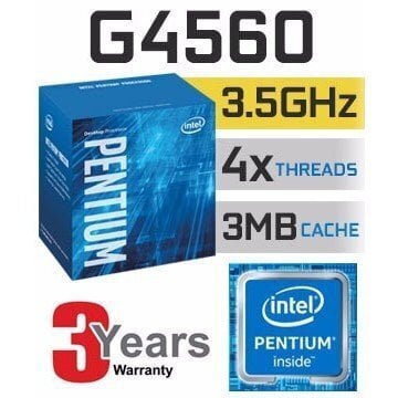 Περισσότερες πληροφορίες για "INTEL PENTIUM G4560 (SOCKET 1151)"