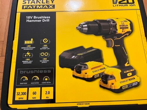 Περισσότερες πληροφορίες για "STANLEY - SFMCD715D2K-QW FATMAX® V20 BRUSHLESS 18V Κρουστικό Δραπ/δο ΚΑΙΝΟΥΡΙΟ"