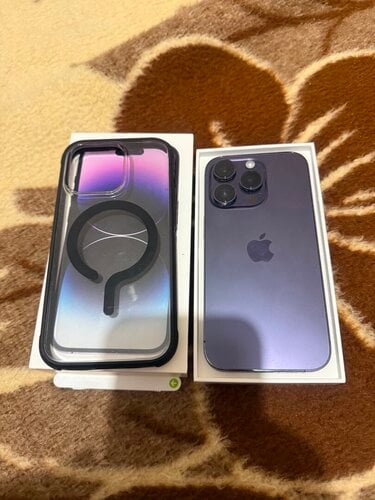 Περισσότερες πληροφορίες για "IPhone 14pro 512gb deep purple."
