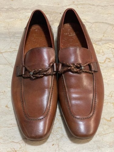 Περισσότερες πληροφορίες για "Ted Baker London Ανδρικά Δερμάτινα Μοκασίνια Νούμερο 43 σε Καφέ Χρώμα."