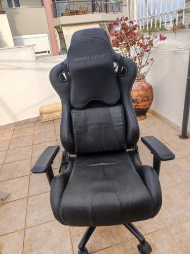 Περισσότερες πληροφορίες για "Anda Seat Dark Knight Καρέκλα Gaming Δερματίνης με Ρυθμιζόμενα Μπράτσα Μαύρη"