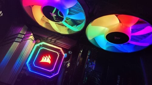 Περισσότερες πληροφορίες για "Corsair iCUE H100i RGB Elite"
