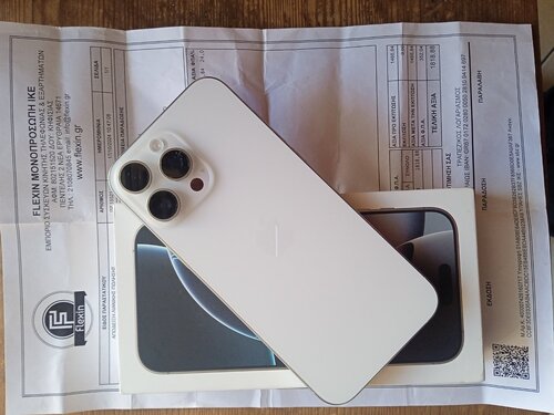 Περισσότερες πληροφορίες για "I PHONE 16 PRO MAX 5G 256GB WHITE TITANIUM ΧΡΩΜΑ 4 ΜΗΝΩΝ ΣΕ ΧΡΗΣΗ ΣΑΝ ΚΑΙΝΟΥΡΓΙΟ"