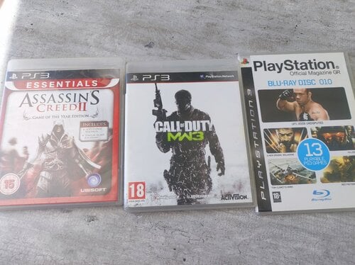 Περισσότερες πληροφορίες για "Ps3 games - παιχνίδι ps3 - Assassin's creed 2 - Call of duty modern warfare 3 κ.α."