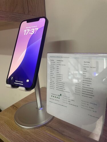 Περισσότερες πληροφορίες για "Apple iPhone 12 (Μαύρο/64 GB) 100%🔋"