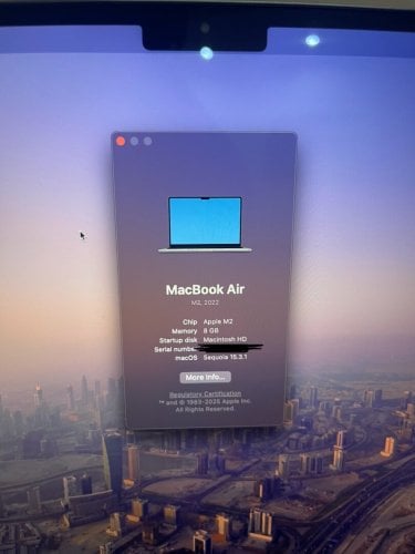 Περισσότερες πληροφορίες για "MacBook Air M2"