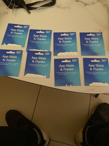 Περισσότερες πληροφορίες για "Apple gift card €50"