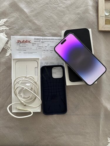 Περισσότερες πληροφορίες για "IPhone 14 PRO MAX 256Gb DEEP PURPLE ΜΕ ΕΓΓΥΗΣΗ ΔΕΧΟΜΑΙ ΚΑΙ ΑΝΤΑΛΑΓΕΣ"