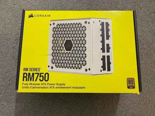 Περισσότερες πληροφορίες για "Corsair RM Series RM750 750W White Full Modular 80 Plus Gold Τροφοδοτικό Υπολογιστή"