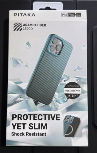 Περισσότερες πληροφορίες για "PITAKA MagEZ case pro4 iPhone 15 pro max"