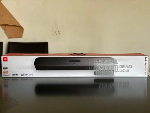 Περισσότερες πληροφορίες για "Sound bar JBL Bar 2.0 80W"