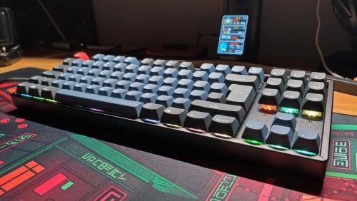 Περισσότερες πληροφορίες για "Keychron K8 Pro - QMK/VIA Wireless Mechanical Keyboard ISO Layout"