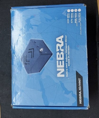 Περισσότερες πληροφορίες για "Nebra HTN 868MHz Hotspot Miner"