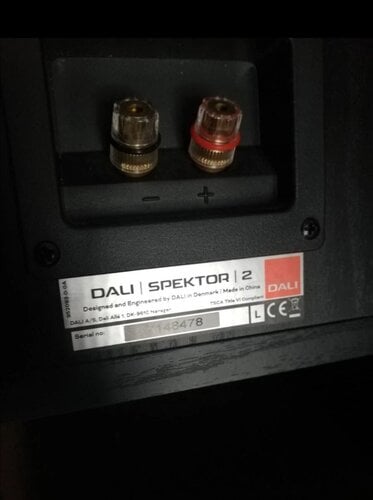 Περισσότερες πληροφορίες για "Ηχεία Dali Spektor 2 100w"