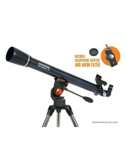 Περισσότερες πληροφορίες για "Celestron Astromaster 70AZ Διοπτρικό Τηλεσκόπιο με Υποδοχή για Smartphone Camera Deluxe"