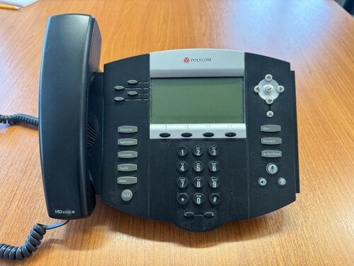 Περισσότερες πληροφορίες για "Polycom Sound Point IP 550  / 13 Τεμαχια / Τηλεφωνο IP"