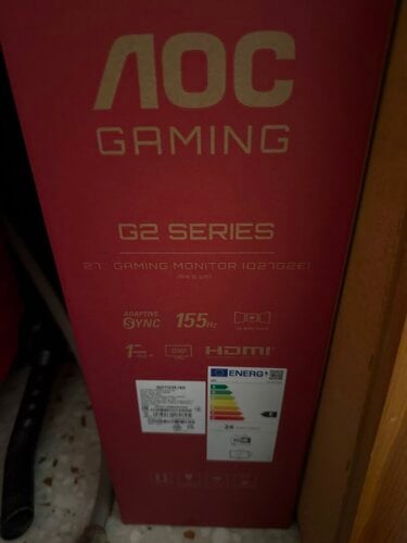 Περισσότερες πληροφορίες για "Gaming Monitor 27" AOC Q27G2E/BK Freesync Premium - Ανάλυση QHD 155Hz - 2x HDMI 2.0, DisplayPort"