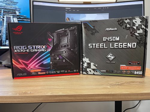 Περισσότερες πληροφορίες για "Asrock B450M Steel Legend &  Asus ROG Strix X570-E (+CPU +RAM)"