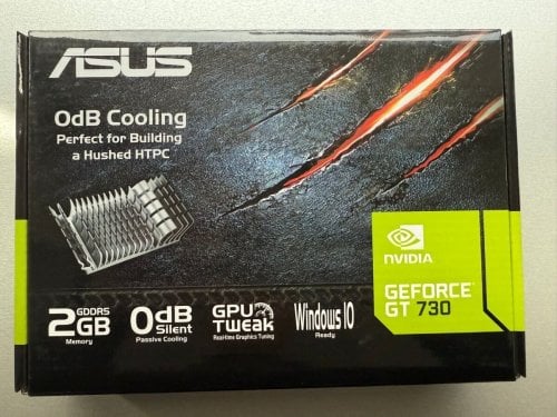 Περισσότερες πληροφορίες για "ASUS GeForce GT 730 2G GDDR5"