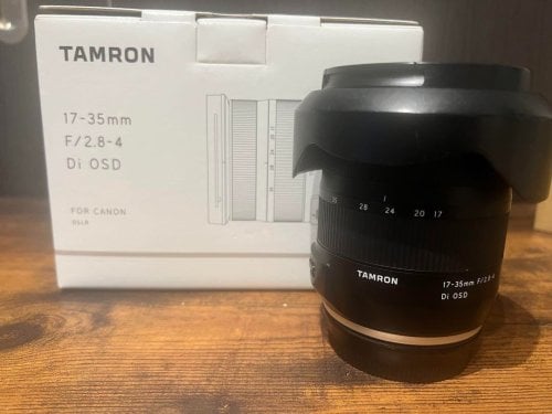 Περισσότερες πληροφορίες για "Tamron 17-35 2.8-4 OSD Canon"
