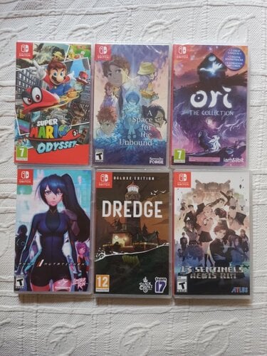 Περισσότερες πληροφορίες για "Nintendo Switch games (Τιμές στην περιγραφή)"