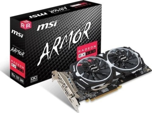 Περισσότερες πληροφορίες για "MSI RX 580 ARMOR 8G OC"