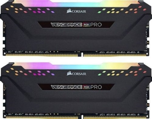 Περισσότερες πληροφορίες για "CORSAIR VENGEANCE RGB PRO BLACK 16GB (2X8GB) DDR4 3600MHZ - CMW16GX4M2D3600C18"