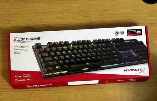 Περισσότερες πληροφορίες για "HyperX Alloy Origins Gaming Μηχανικό Πληκτρολόγιο με HyperX Red διακόπτες"