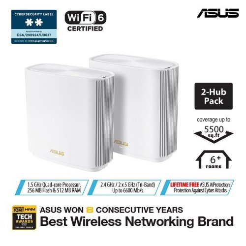 Περισσότερες πληροφορίες για "Asus AiMesh routers  (xt8 , tuf-ax5400, tuf-ax3000 )"