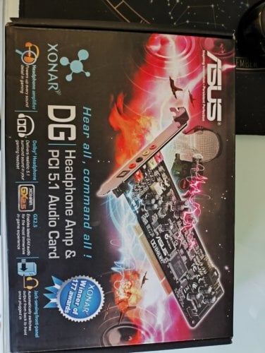 Περισσότερες πληροφορίες για "ASUS XONAR DG PCI OPTICAL"