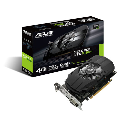 Περισσότερες πληροφορίες για "ASUS PH-GTX1050TI-4G"