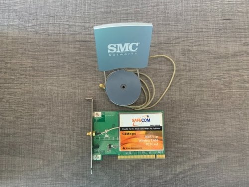 Περισσότερες πληροφορίες για "Κάρτα PCI Wi-Fi μαζί με κεραία Safecom SWLP-54108 | Κωδ.: 109"