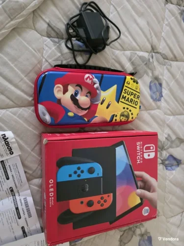 Περισσότερες πληροφορίες για "Nintendo Switch Oled Red & Blue με Mario Case και εγγύηση"