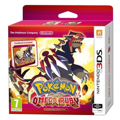 Περισσότερες πληροφορίες για "ΖΗΤΗΣΗ Pokemon Omega Ruby Limited Edition"