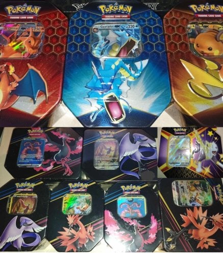 Περισσότερες πληροφορίες για "Pokemon TCG Tins: Hidden Fates/Crown Zenith/Shining Fates"