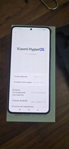 Περισσότερες πληροφορίες για "Xiaomi Redmi Note 12 Pro+ 5G (Μαύρο/256 GB)"